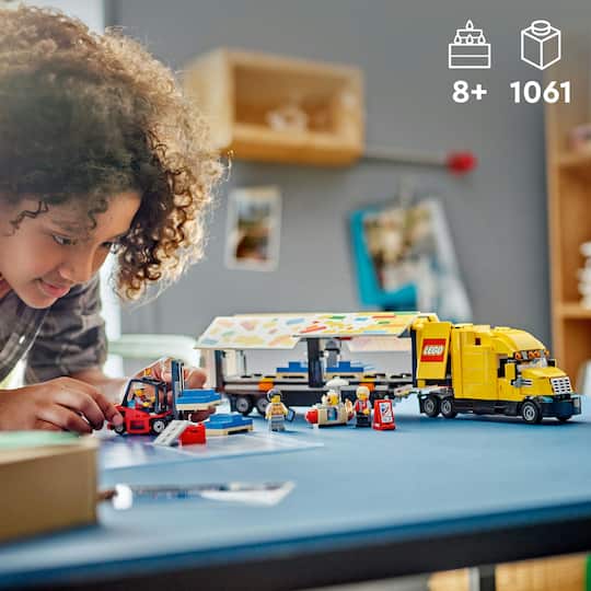LEGO® City Yellow Delivery Truck Toy 60440